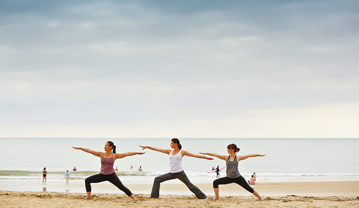 Beach Yoga